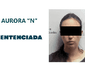 el 11 de junio se realizó la audiencia de individualización de sanciones, donde se le impuso a Aurora "N" una pena privativa de la libertad de 37 años. ESPECIAL / FISCALÍA DEL ESTADO DE JALISCO