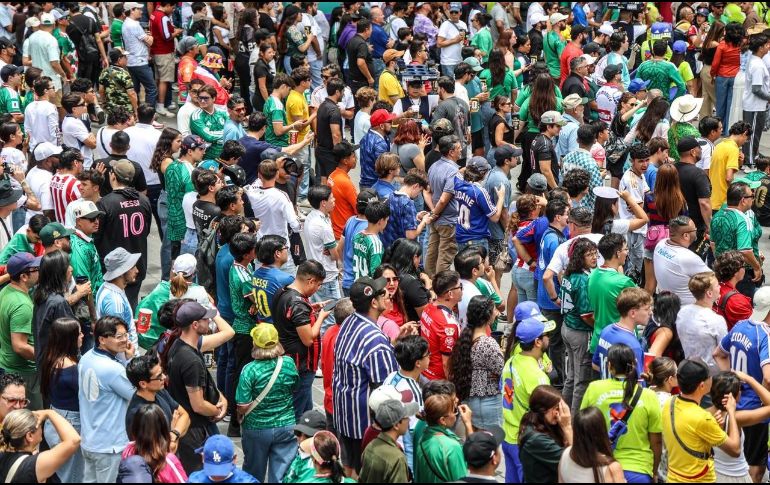 El tradicional grito de “¡Quiere volar!” se ha convertido en uno de los momentos más esperados del FIFA Fan Festival de Guadalajara. EL INFORMADOR/ A. NAVARRO.