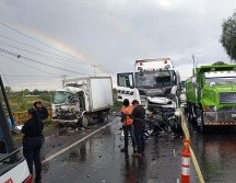 Esta tarde la carretera a Chapala dejó saldo de cuatro personas lesionadas. SUN / ARCHIVO