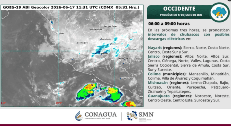 X / @conagua_clima&nbsp;