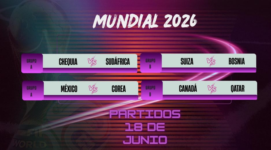 Para no perder detalle, los aficionados podrán seguir los partidos en vivo a través de las distintas señales de televisión y plataformas de streaming con derechos de transmisión en México. ESPECIAL / CANVA