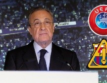 Florentino Pérez y el Real Madrid arremeten contra el Barca en la UEFA por el 
