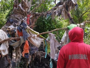 Autoridades de Zapopan localizaron el cuerpo de un hombre con las mismas características del reportado, adelante del puente de Guadalupe, en Ixtlahuacán del Río. ESPECIAL/Coordinación Municipal de Protección Civil y Bomberos Zapopan