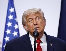 El presidente estadounidense propuso un pacto de desnuclearización entre Estados Unidos, Rusia y China. EFE/Y. Valat