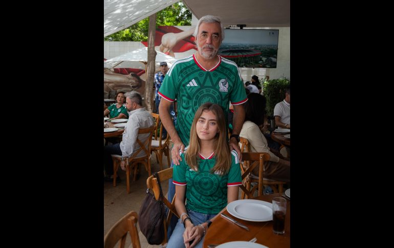 Pedro Aldrete y Paola Aldrete. GENTE BIEN JALISCO / Tarde mundialista