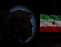 Donald J. Trump durante una conferencia en el G7; el tema central fue el acuerdo con Irán. EFE / EPA / YOAN VALAT