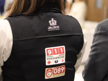 Al ser identificados por las autoridades, los sujetos emprendieron la huida, abandonando a los adolescentes cerca de una plaza comercial. ESPECIAL/C5 Escudo Jalisco