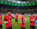Corea del Sur  lidia con un desgaste mental evidente y una presión mediática asfixiante. AP / M. DELACROIX