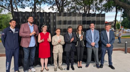 Después de tres décadas de carrera, “Lo que nos une” es la primera incursión de Fernando Sandoval en el espacio público. EL INFORMADOR/F. Salcedo