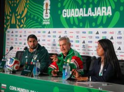 Aguirre destacó que el apoyo de la afición mexicana trasciende cualquier estadio. EL INFORMADOR/ A. NAVARRO.