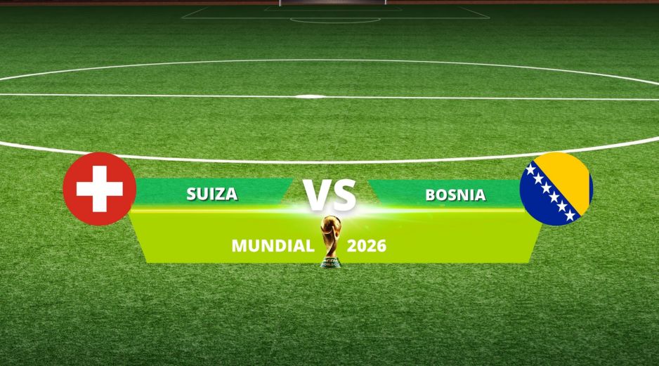 Con tres puntos en juego, Suiza y Bosnia saben que cualquier resultado puede tener un impacto directo en su futuro dentro de la competencia. ESPECIAL / CANVA