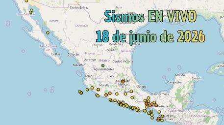 EN VIVO | Sismos en México | Jueves 18 de junio. ESPECIAL / SSN