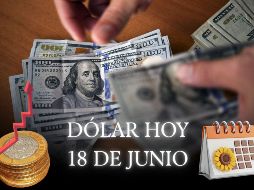 La cotización del par dólar-peso mexicano muestra que el mercado cambiario se ha mantenido dentro de un rango estable; sin embargo, el comportamiento muestra una ligera ventaja para el dólar, que ha ganado frente al peso mexicano. ESPECIAL / AFP y CANVA