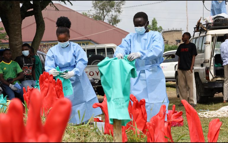 El número de casos de ébola confirmados en RDC aumentó a 837; autoridades sanitarias y socios internacionales advierten que el brote sigue agravándose por una transmisión sostenida en las comunidades y por expansión geográfica. XIN / ARCHIVO