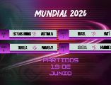 Este viernes 19 de junio continuará la actividad del Mundial 2026 con una jornada clave en la fase de grupos. ESPECIAL / CANVA