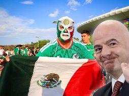 Gianni Infantino no estará en el Estadio Guadalajara; este será su reemplazo. EL INFORMADOR / ARCHIVO