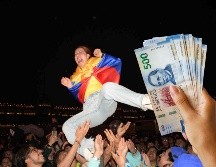 Tan solo en una semana, esto ha generado el Fan Fest en el Zócalo de la Ciudad de México. SUN / ARMM