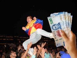 Tan solo en una semana, esto ha generado el Fan Fest en el Zócalo de la Ciudad de México. SUN / ARMM