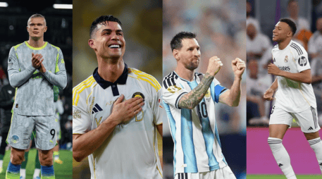 ESPECIAL / IG / @leomessi / @k.mbappe / @erling / @cristiano