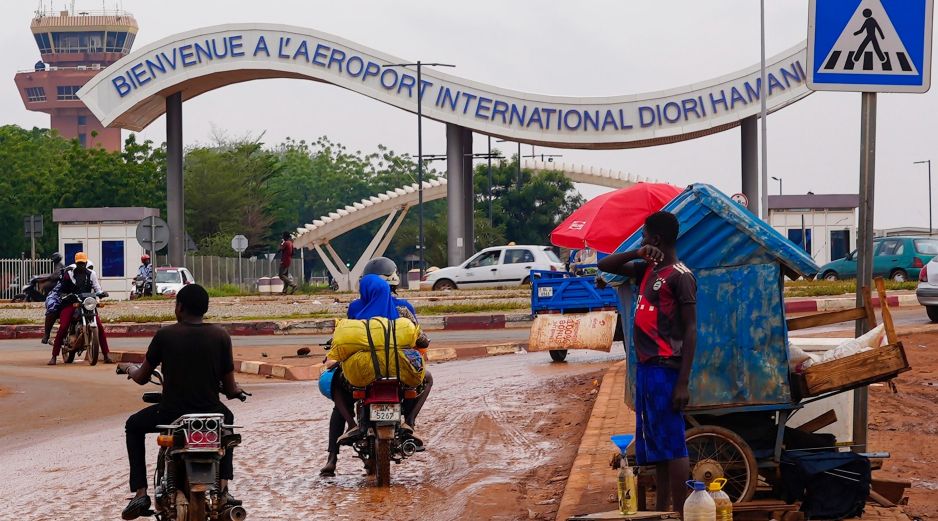 Fue el segundo ataque este año en el Aeropuerto Internacional Diori Hamani, en Niamey. AP/S. Mednick