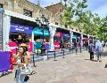 Además de los juegos en las pantallas gigantes, el FIFA Fan Fest Guadalajara cuenta con actividades recreativas y un área gastronómica. SUN/S. García
