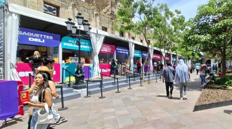Además de los juegos en las pantallas gigantes, el FIFA Fan Fest Guadalajara cuenta con actividades recreativas y un área gastronómica. SUN/S. García