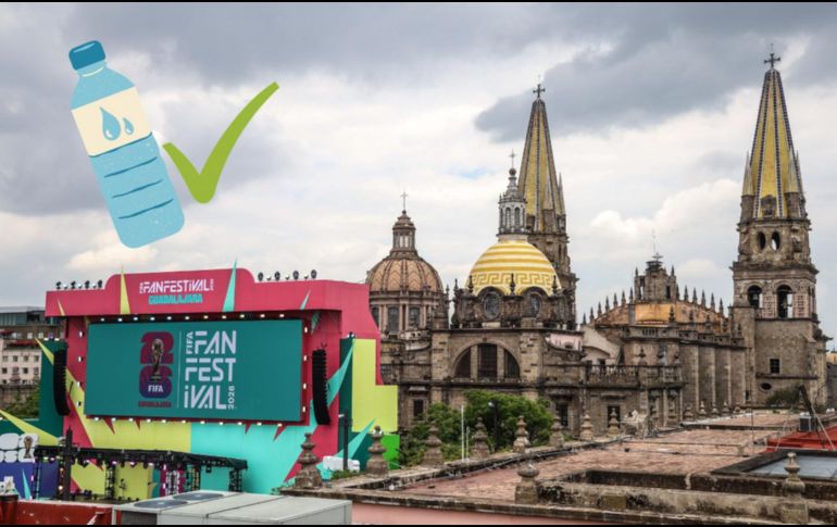 Con miles de visitantes nacionales e internacionales previstos para las actividades mundialistas, conocer qué artículos están permitidos puede marcar la diferencia para vivir una jornada sin contratiempos. EL INFORMADOR / ARCHIVO / CANVA