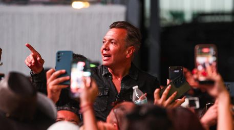 Pablo Lemus aseguró que el concierto de Maná cumplió un proyecto que durante años buscó concretar junto con integrantes. EL INFORMADOR/J. Acosta