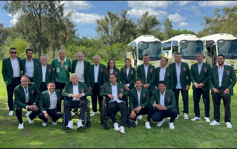 Los embajadores de Guadalajara para la Copa del Mundo respaldaron a la Selección Mexicana y convivieron con la afición antes del duelo ante Corea del Sur. EL INFORMADOR/ L. ASCANIO.