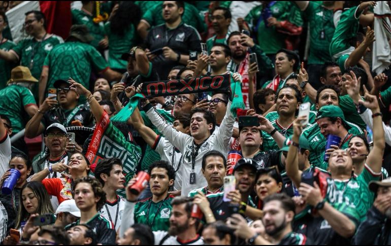 Más de 100 mil aficionados festejaron el triunfo de México en la perla tapatía. EL INFORMADOR / A. NAVARRO