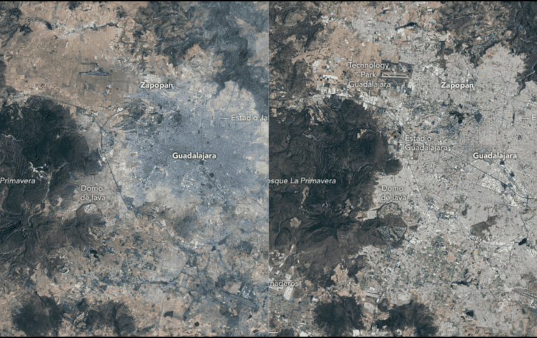 Con una combinación de historia futbolística, crecimiento urbano, innovación tecnológica y riqueza natural, Guadalajara vuelve a demostrar por qué es una de las sedes más importantes de la Copa del Mundo. NASA