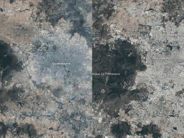 Con una combinación de historia futbolística, crecimiento urbano, innovación tecnológica y riqueza natural, Guadalajara vuelve a demostrar por qué es una de las sedes más importantes de la Copa del Mundo. NASA