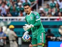 Una atajada de Raúl Rangel aseguró el primer lugar del Grupo A para la Selección Mexicana. EL INFORMADOR/A Navarro