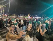 Tras el partido, los festejos se llevaron hasta la Glorieta Minerva. EL INFORMADOR