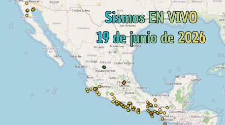 EN VIVO | Sismos en México | Viernes 19 de junio. ESPECIAL / SSN