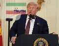 El presidente Donald Trump emitió un par de mensajes en Truth Social en contra de Irán. AP / ARCHIVO