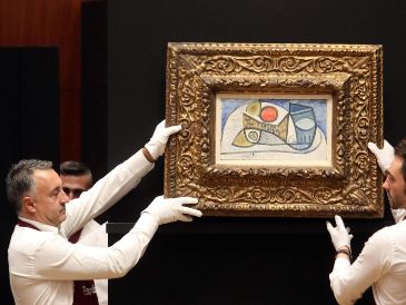Además del cuadro de Picasso, también se vendió e monumental 
