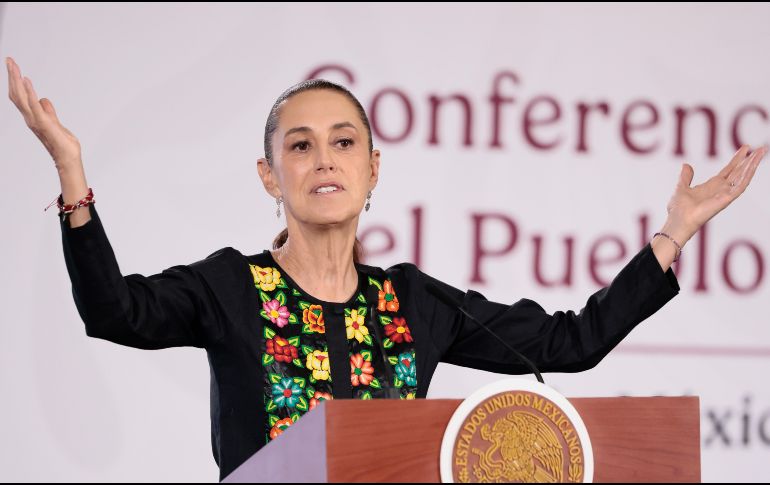 CLAUDIA SHEINBAUM. El impacto mediático del pato Merlín ha cruzado fronteras rápidamente y ha generado una ola de reacciones que llamó la atención del propio Gobierno Federal. EL INFORMADOR / J. Méndez
