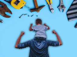 Asumir que todo hombre disfruta reparar cosas en su tiempo libre es un estereotipo que debe quedar atrás. ESPECIAL / CANVA