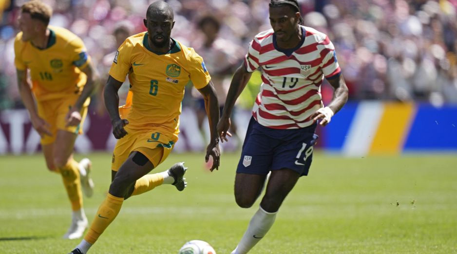 Estados Unidos vence a Australia. EFE/S. BRASHEAR