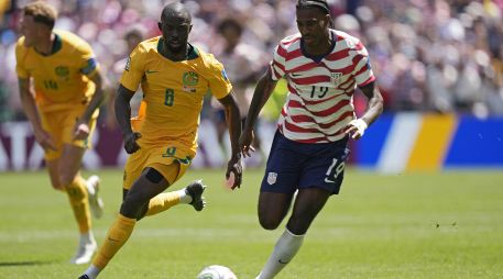 Estados Unidos vence a Australia. EFE/S. BRASHEAR