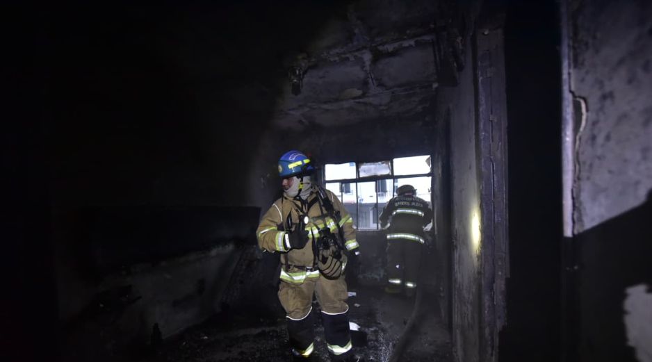 Hasta el momento se desconocen las causas que pudieron haber ocasionado el incendio. ESPECIAL/UEPCBJ