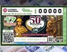 El billete del  Sorteo Superior 2887 celebró que la CFE llegó a 50 millones de clientes. X/lotenal