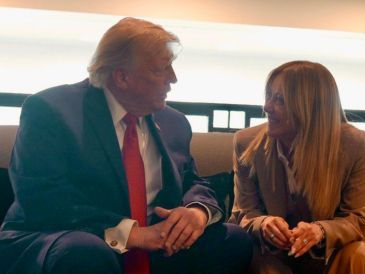 Trump y Meloni se enfrentan en redes sociales tras su encuentro en el G-7. EFE / ARCHIVO