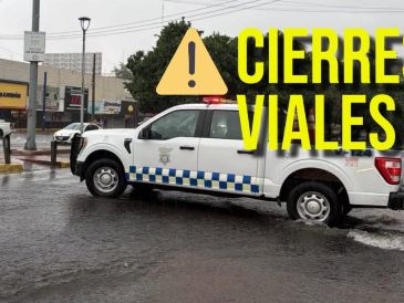 Policía Vial emite recomendaciones y puntos inundados por la lluvia de este sábado. ESPECIAL / Policía Vial Jalisco