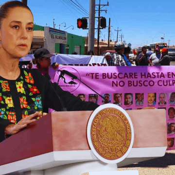 Ayer durante su conferencia, la Presidenta de México invitó al pato Merlín y a sus dueños a una conferencia mañanera. SUN / ARCHIVO