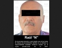 El juez encargado del caso de Raúl Campos Espinoza dictó prisión preventiva oficiosa. ESPECIAL/FGR