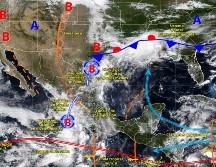 El SMN prevé lluvias intensas, tormentas eléctricas y riesgo de inundaciones en diversas regiones del país durante los próximos cuatro días. ESPECIAL/ SMN.