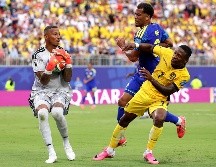 Curazao hizo historia al sumar su primer punto mundialista tras empatar 0-0 ante Ecuador. AFP.