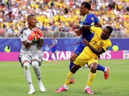 Curazao hizo historia al sumar su primer punto mundialista tras empatar 0-0 ante Ecuador. AFP.